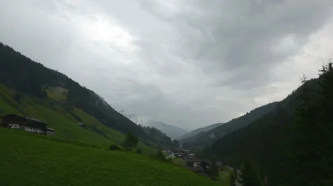 Cloudscape time lapse at Mountain of Alps 스톡 동영상 34348806