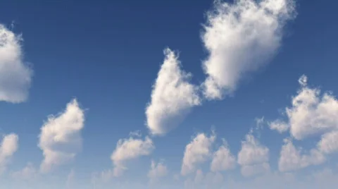 Cloudscape timelapse Stock Footage 335948