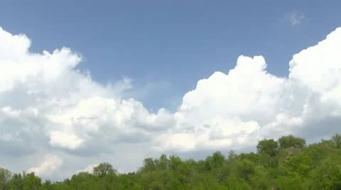 Cloudscape Timelapse Stock Footage 22022800