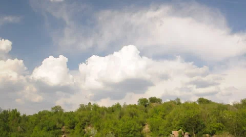 Cloudscape Timelapse Stock Footage 25450121