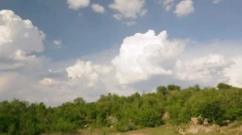 Cloudscape Timelapse Stock Footage 25450221