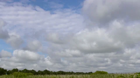Cloudscape Timelapse Stock Footage 25858288
