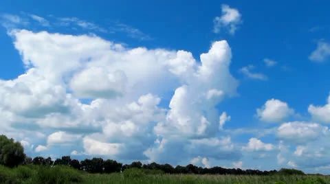 Cloudscape Timelapse Stock Footage 25860024