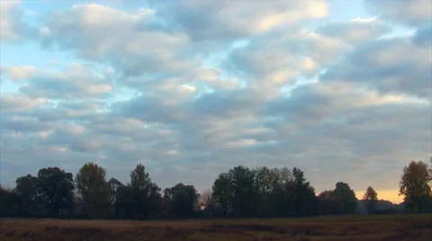 Cloudscape timelapse. Stock Footage 44839226