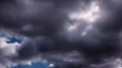 Cloudscape timelapse Stock Footage 48648493