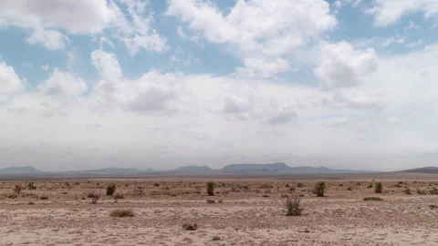Cloudscape Timelapse in the west Texas desert near Big Bend, Dust Devils and Video stock 308960285
