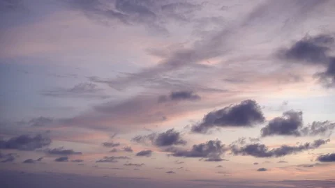 Cloudscape in twilight moment with beautiful scenery and weather Video stock 121388620