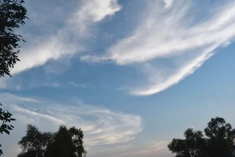 A Cloudscape view of clouds or sky in Bangladesh. Foto stock