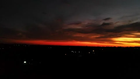 Clouds(dark sunset) Stock Footage 171791754