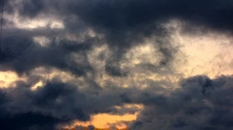 Clouds.Timelapse 2  Stock Footage 573742