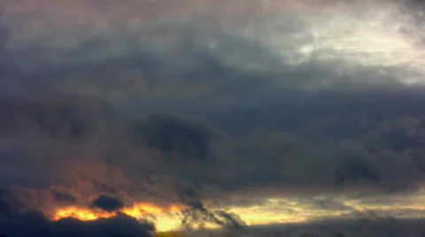 Clouds.Timelapse 7  Video stock 580533