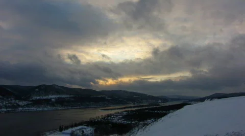 Clouds.Timelapse 8 1  Stock Footage 580541