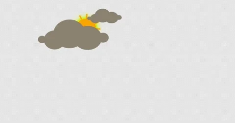 Cloudy 10 Stock Footage 305142678