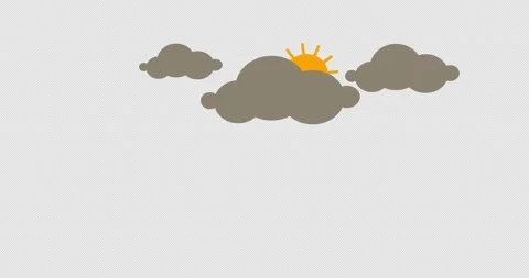 Cloudy 3 Stock Footage 305143937