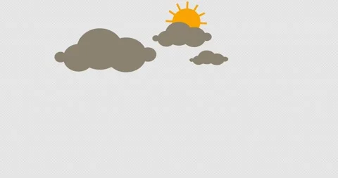 Cloudy 7 Stock Footage 305143655