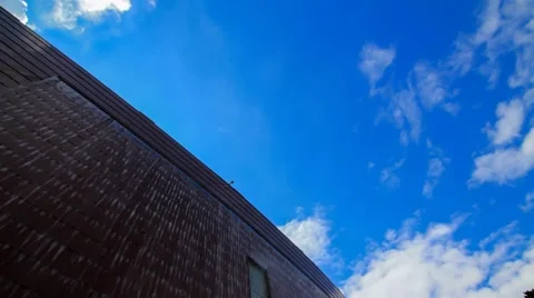 Cloudy and Blue Sky Stock Footage 40894394
