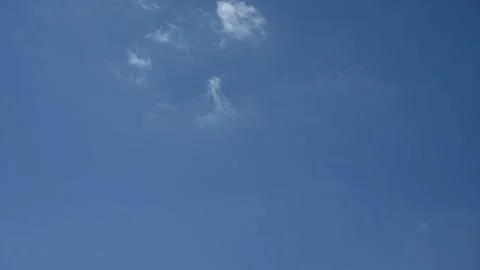 Cloudy and blue sky time lapse 4K Stock Footage 248729304