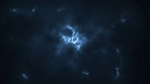 Cloudy and Lightning Background 스톡 동영상 76500402