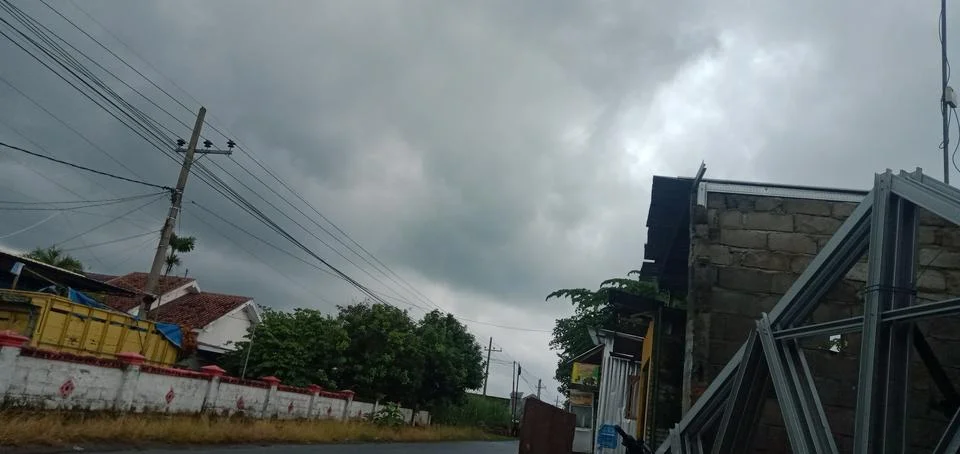 Cloudy atmosphere Foto stock