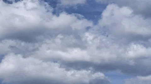 Cloudy Autumn Day - Time lapsed Stock Footage 8925265