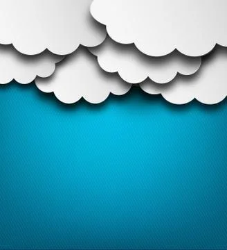 Cloudy Background Illustrazione stock