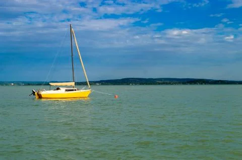 Cloudy Balaton Stock Photos