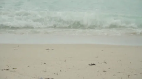 Cloudy Beach day Video stock 38547764