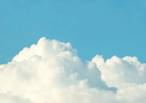 Cloudy blue sky abstract background Stock Photos