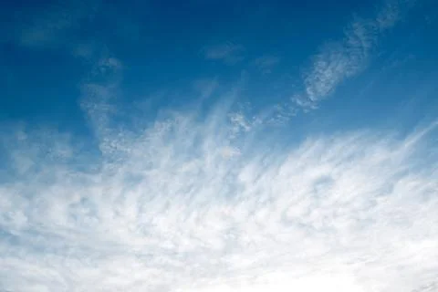 Cloudy blue sky abstract background Stock Photos