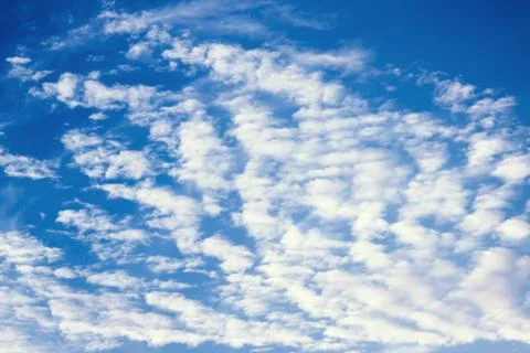 Cloudy blue sky abstract background Stock Photos