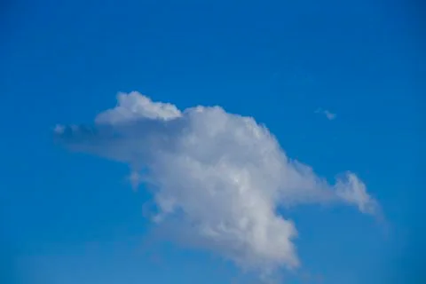 Cloudy blue sky background Stock Photos