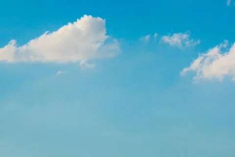 Cloudy blue sky background Stock Photos