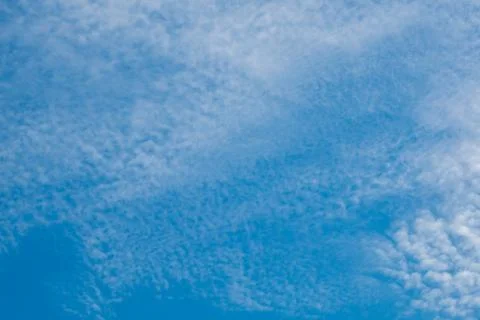 Cloudy blue sky background Stock Photos