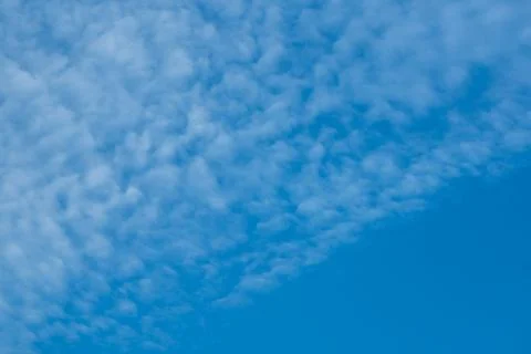 Cloudy blue sky background Stock Photos