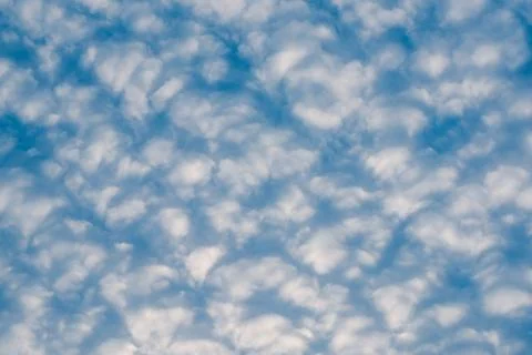 Cloudy blue sky background Stock Photos