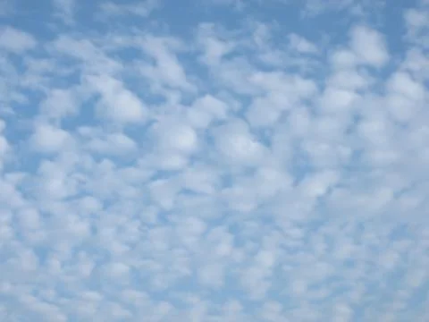 Cloudy blue sky background Stock Photos
