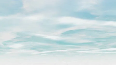 Cloudy Blue Sky CG TimeLaps Loop Stock Footage 146722643