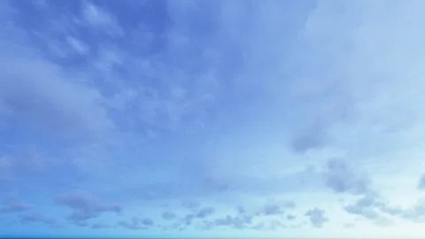 Cloudy Blue Sky Vídeos de archivo 265406979
