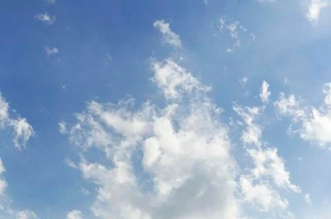 Cloudy Blue Sky Stock Photos