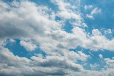 Cloudy Blue Sky Stock Photos