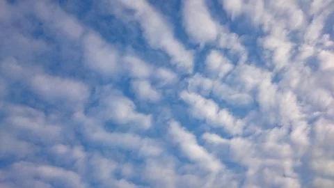 Cloudy blue sky Stock Photos