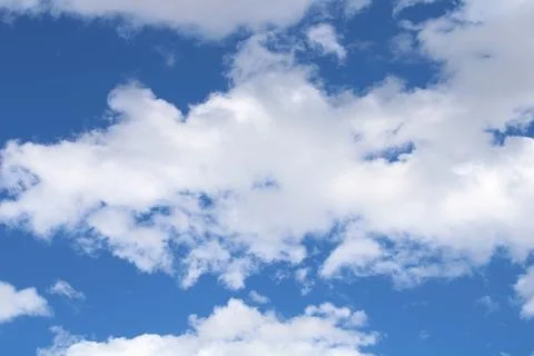 Cloudy blue sky 写真素材