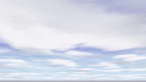 Cloudy Blue Sky TimeLaps Loop CG Stock Footage 146723458