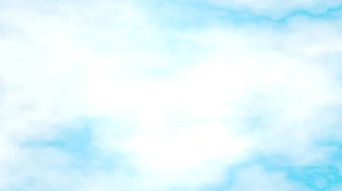 Cloudy Blue Summer Sky Motion Graphic Animation Stock Footage 40314153