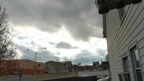 Cloudy City time lapse Stock-Footage 144029055