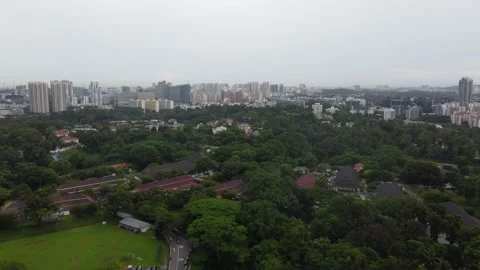 Cloudy City Urban Stock Footage 159495422