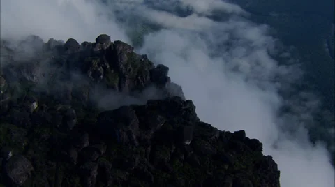 Cloudy Cliffs Stock Footage 39910317