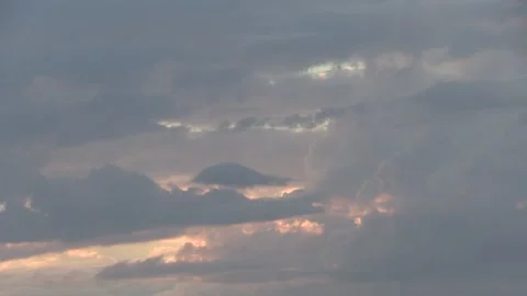 Cloudy clouds Video stock 137657094