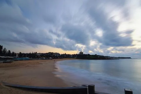 Cloudy Coogee Beach Stock Photos