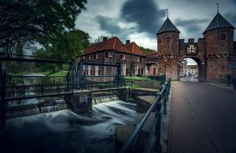 Cloudy Day in Amersfoort  Foto stock